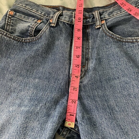 Levi’s 516 Jeans Womens 28 Jeans Altered Blue Slim Straight Classic 5 Pocket - Picture 5 of 9